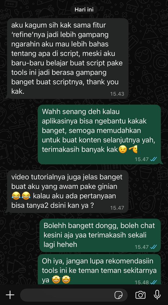 Review pengguna Content Studio